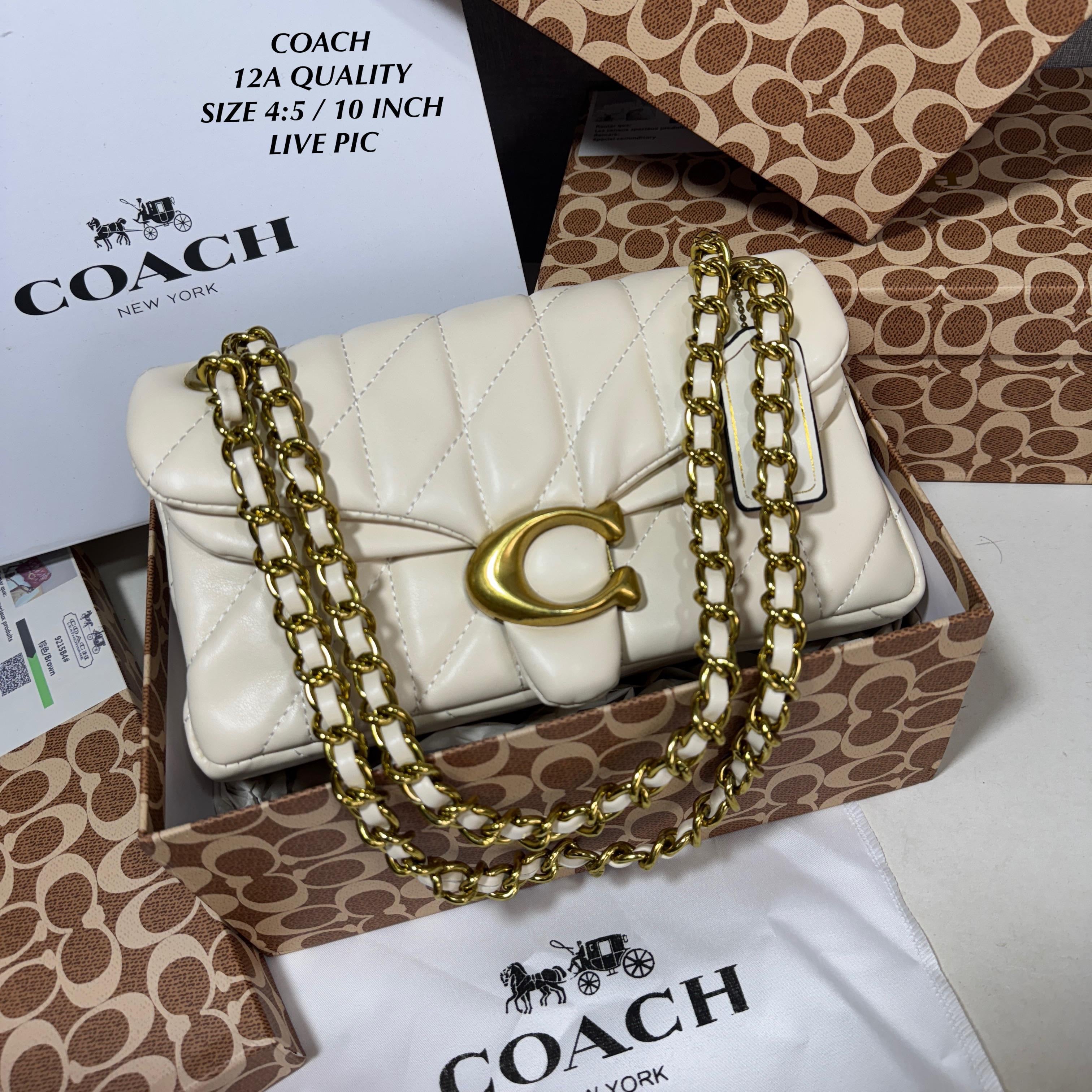 Coach Quilted Tabby Shoulder Bag