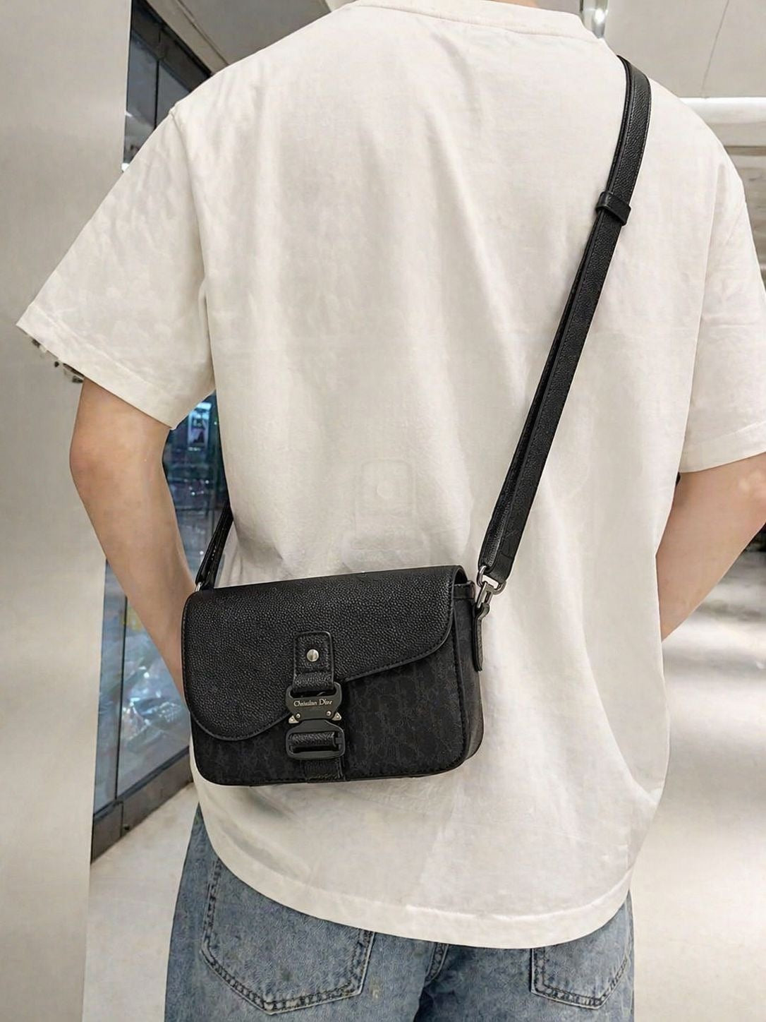 Christian Dior Mini Saddle Messenger Bag