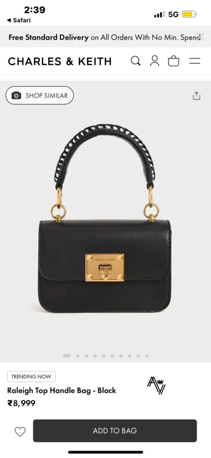 Charles Keith Handbag