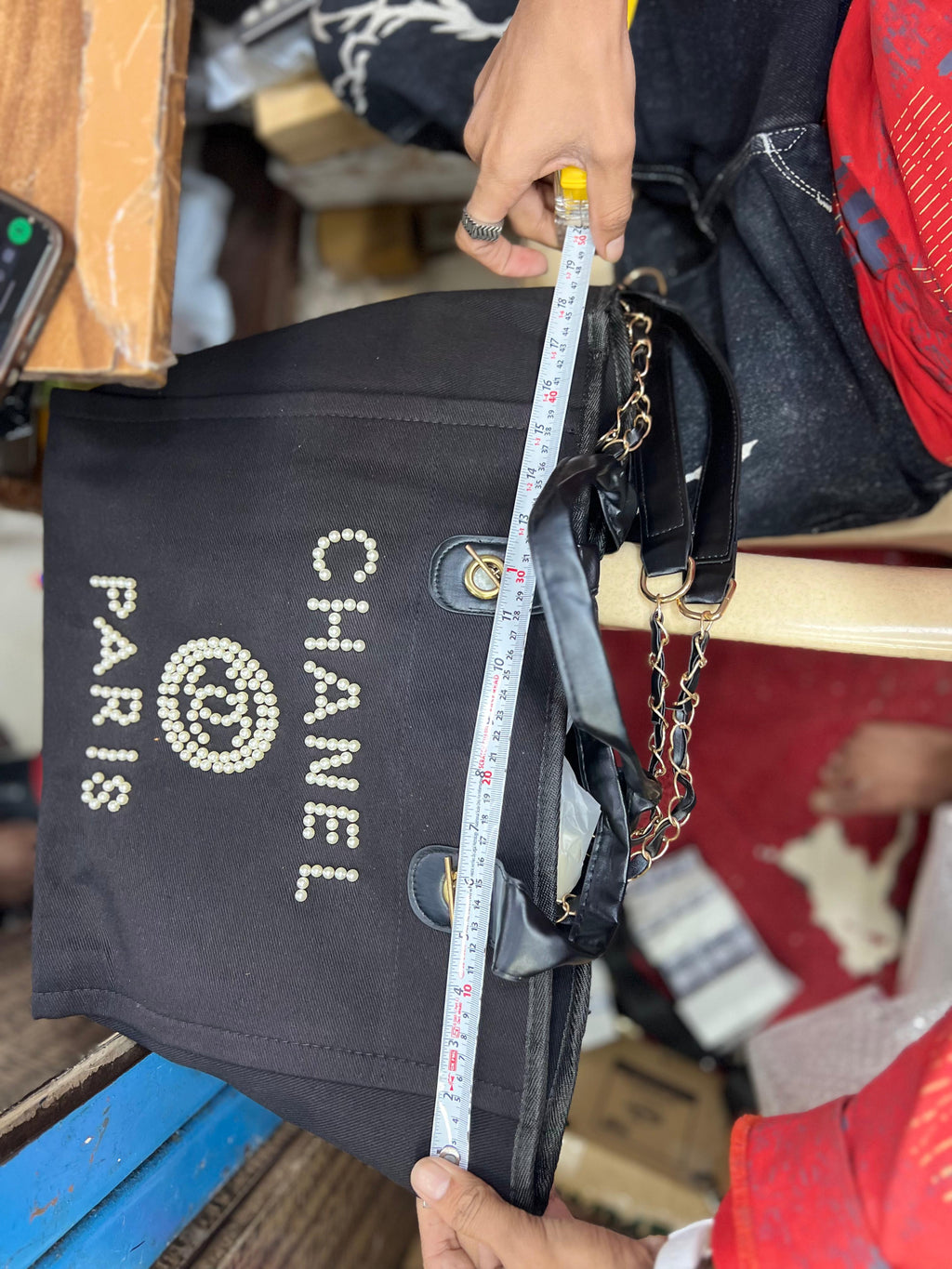Chanel Deauville Large Size Tote Bag