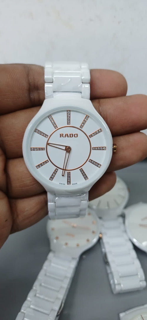 Rado true Round thinline White Ceramic