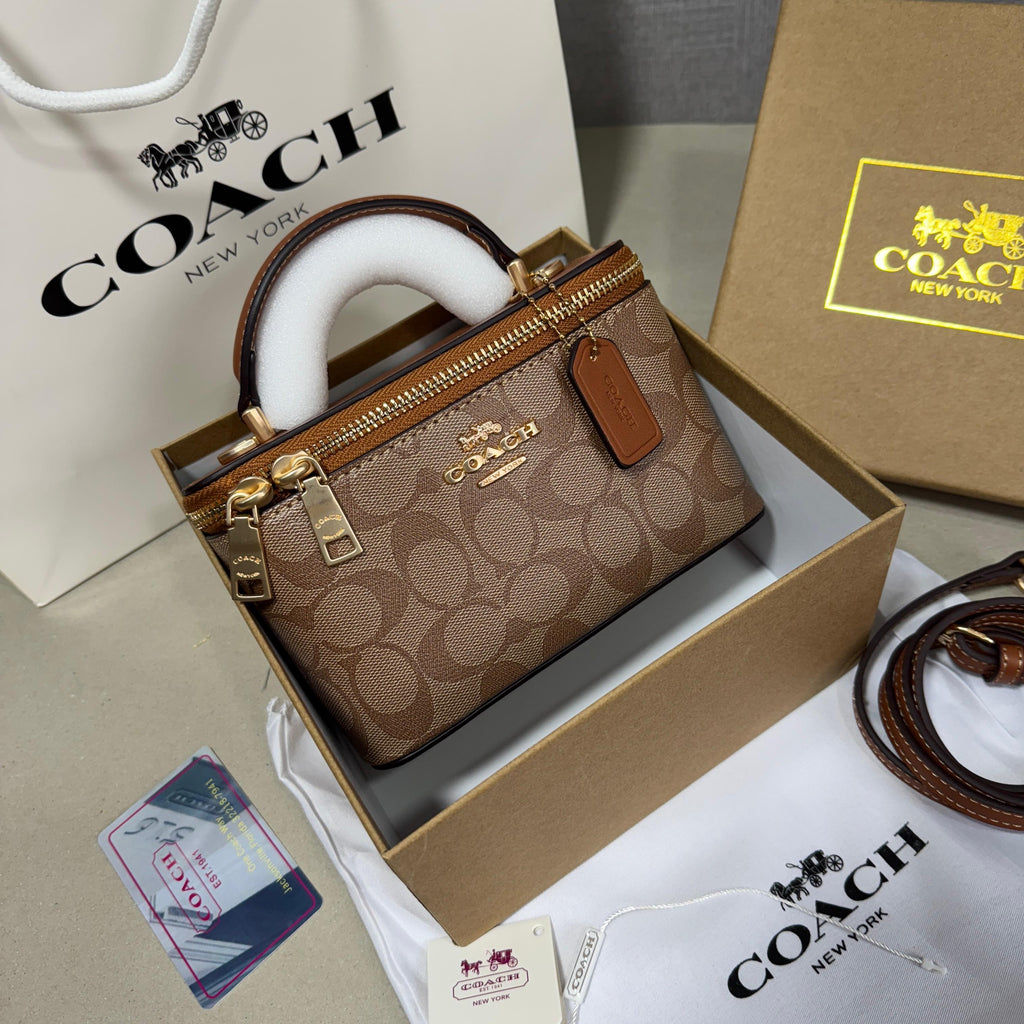 Coach Signature Vanity Case Bag