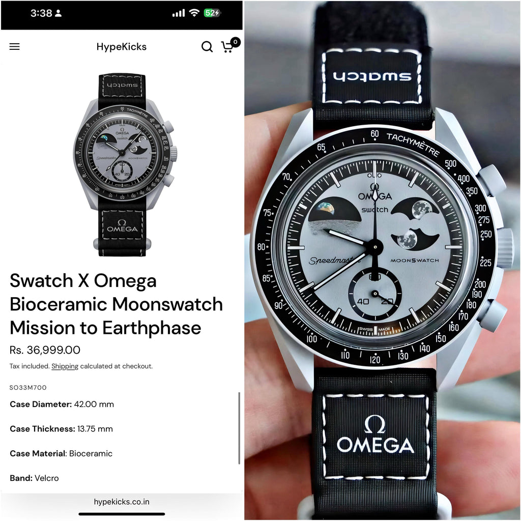 Omega Swatch Speedmaster Moonswatch - Mission to the EarthPhase