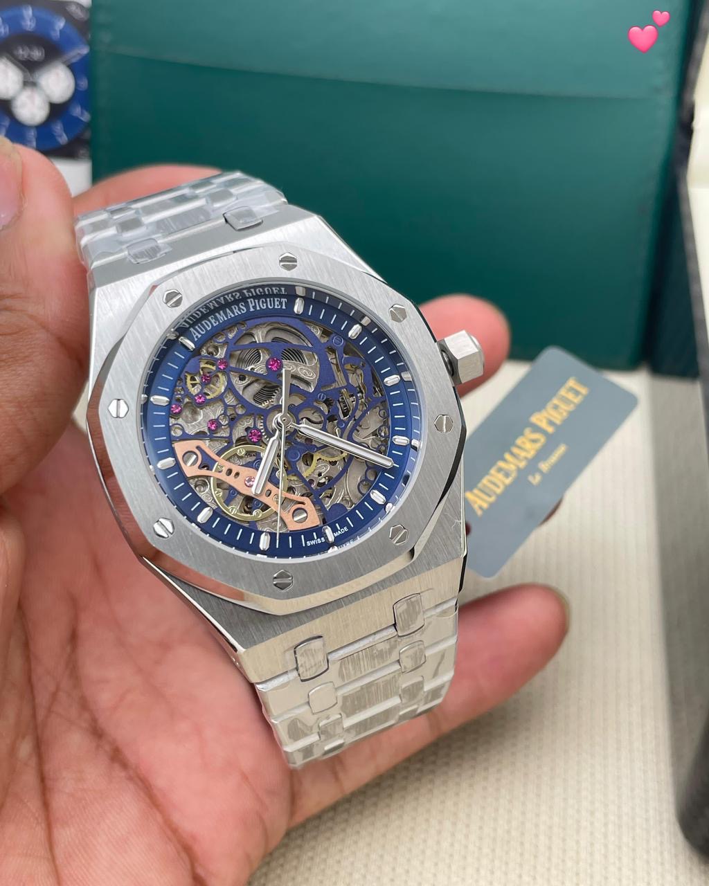 Audemars Piguet Royal Oak Skeleton Salmon