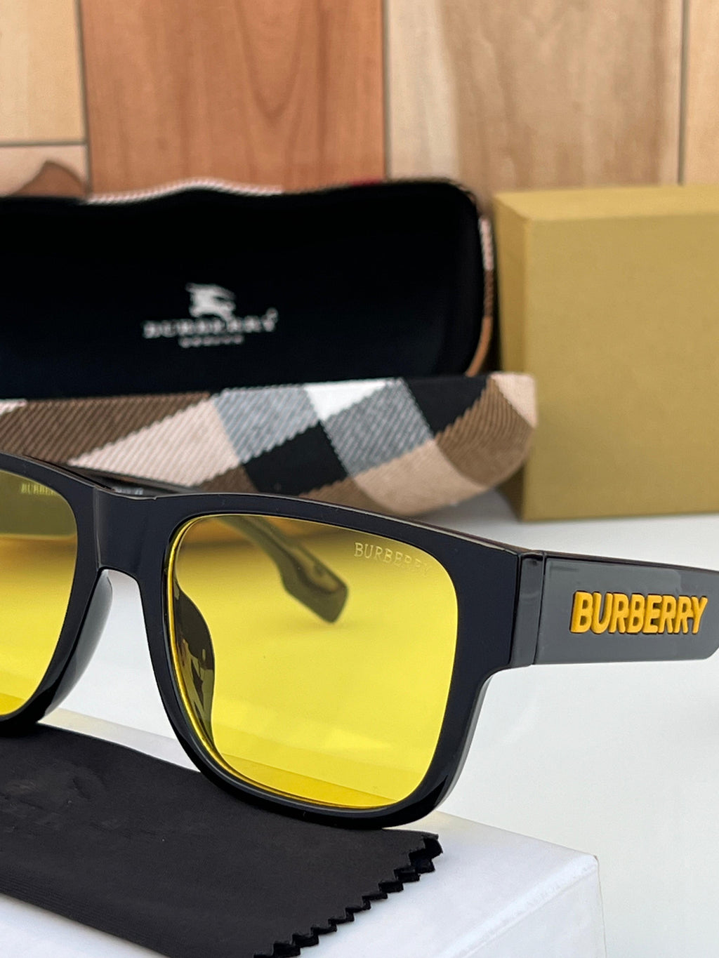 Burberry Yellow Sunglasses
