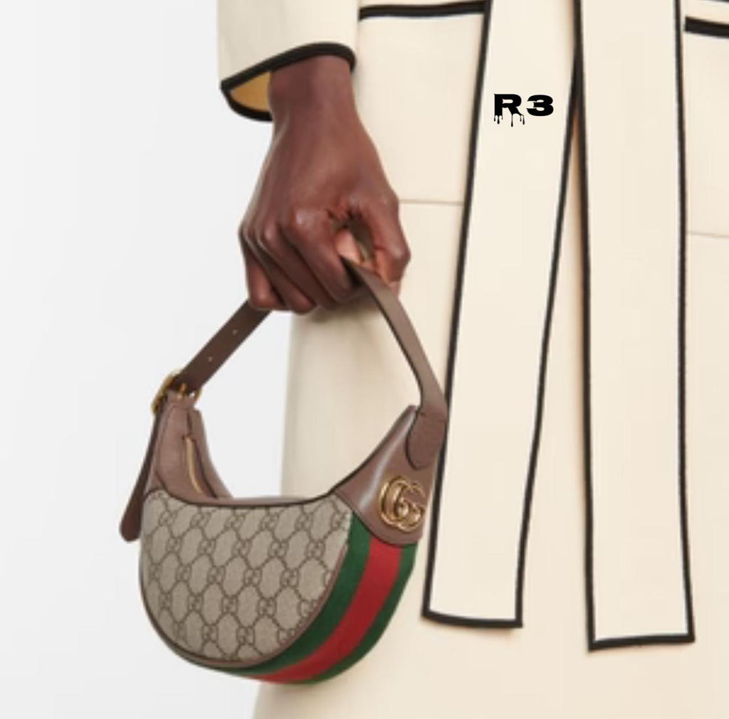 Gucci GG Ophidia Dome Half Moon Bag