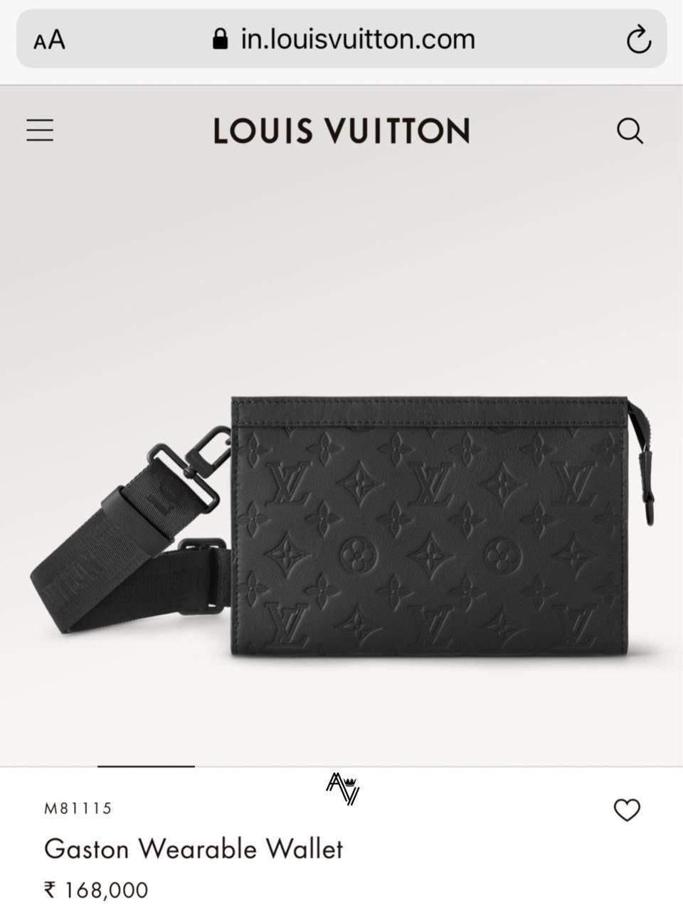 Louis Vuitton Gaston Wearable Wallet