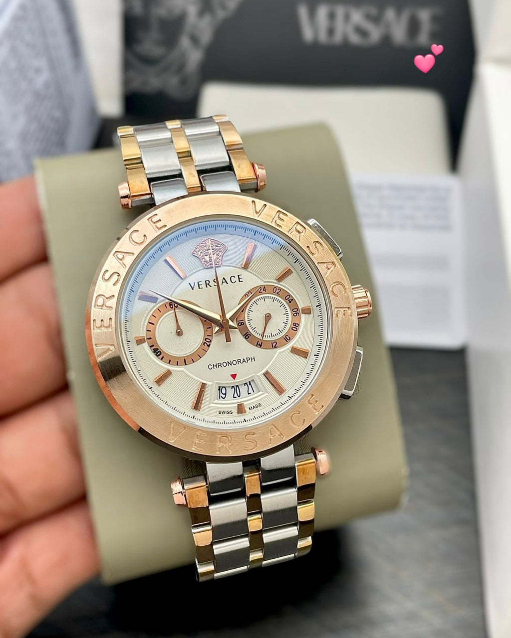 Versace Greca Chronograph