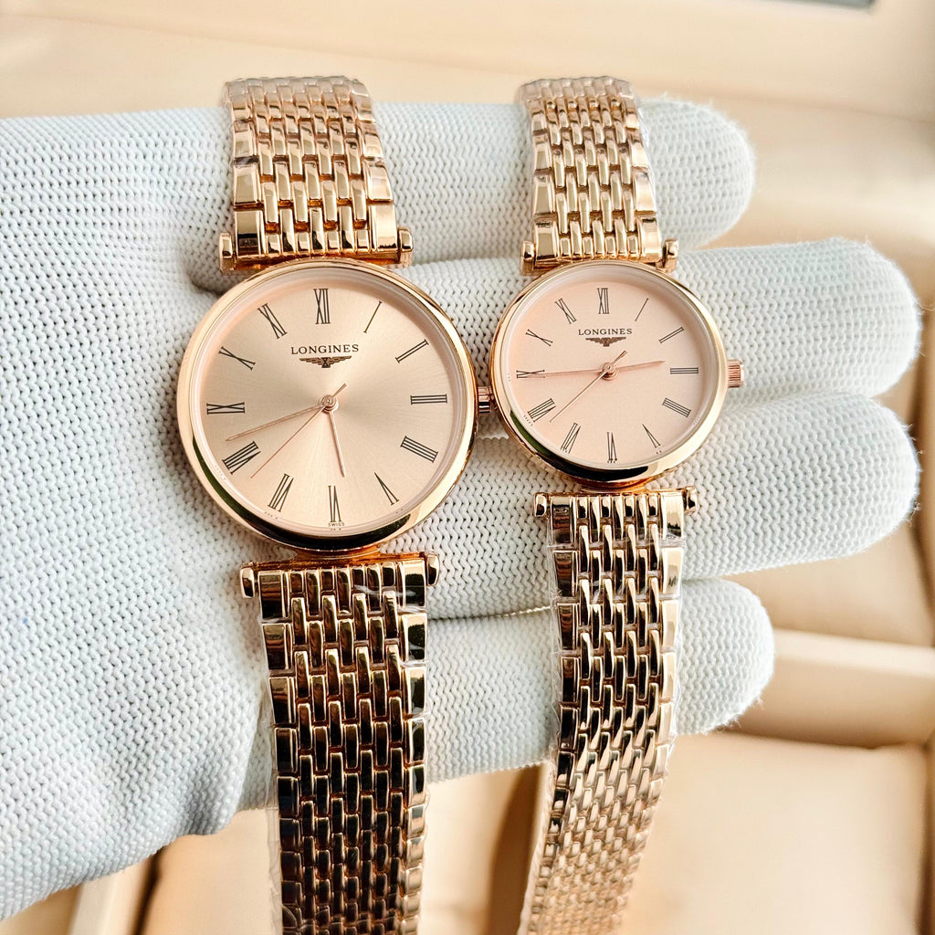 Longines Roman Dial Couple Watch