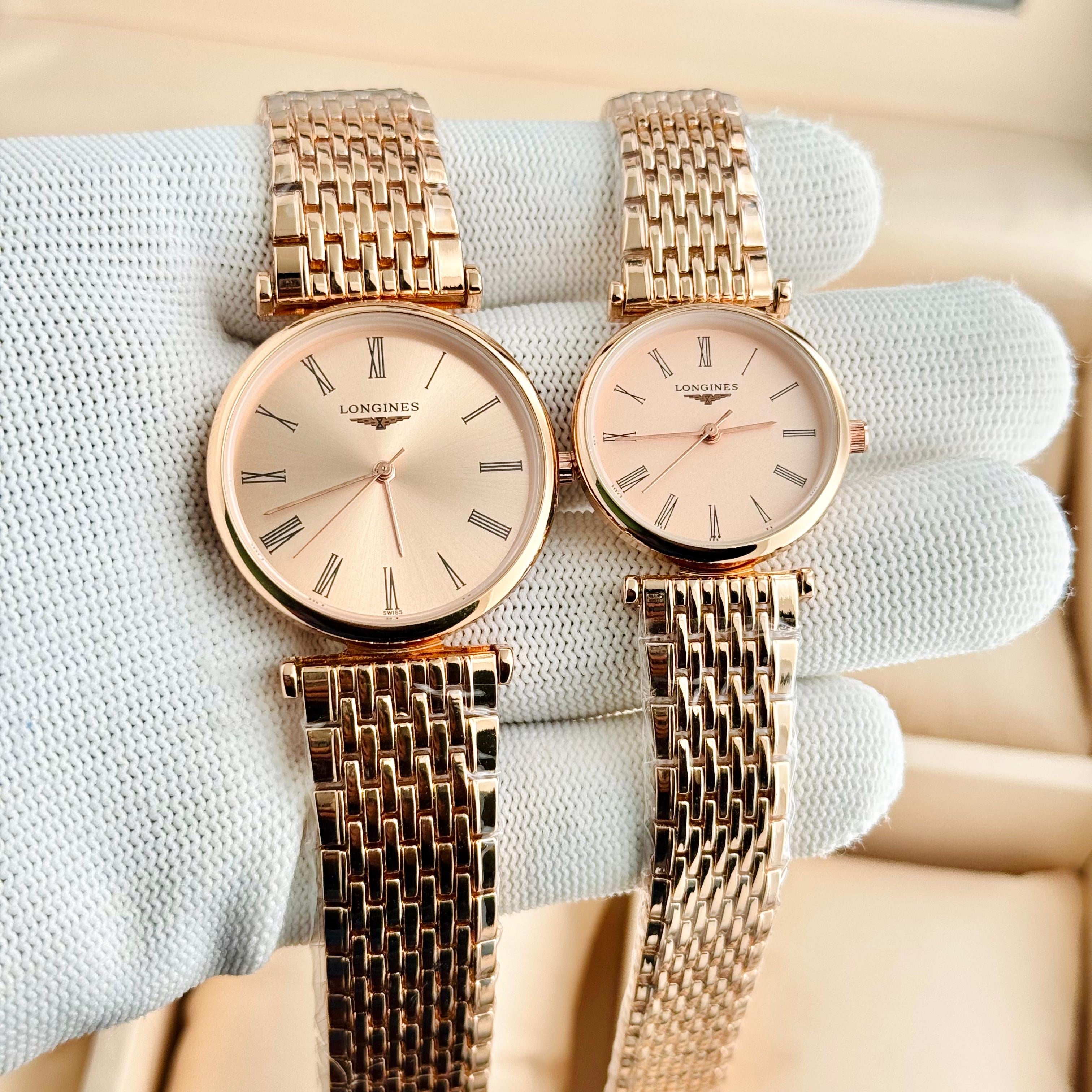 Longines Roman Dial Couple Watch