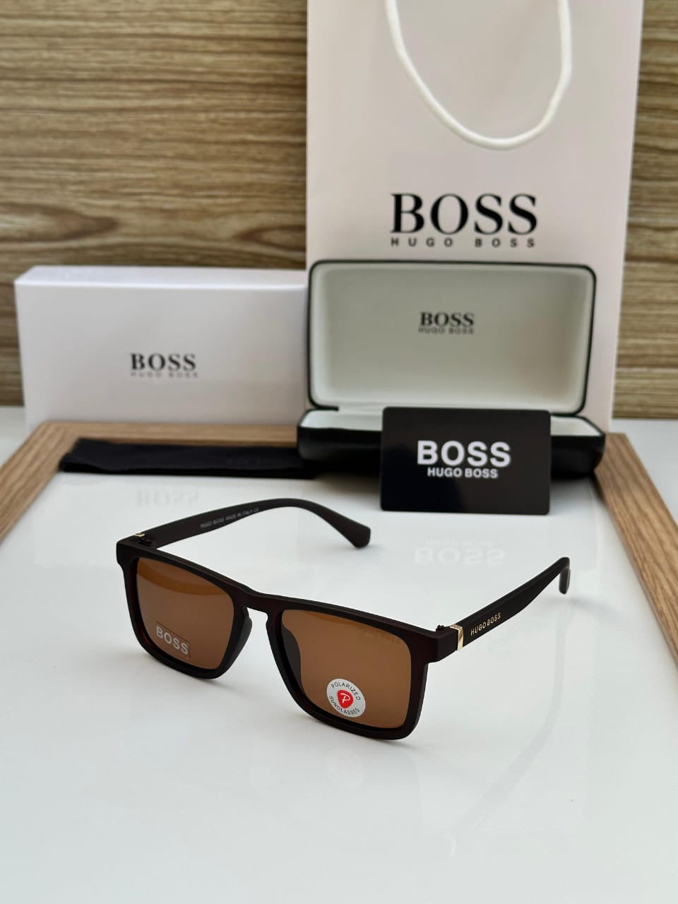 Hugo Boss Polarized Unisex Sunglasses