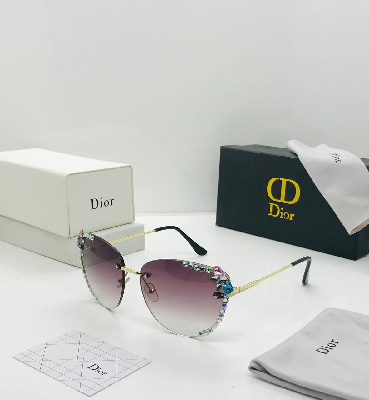 Dior Diamond Sunglasses