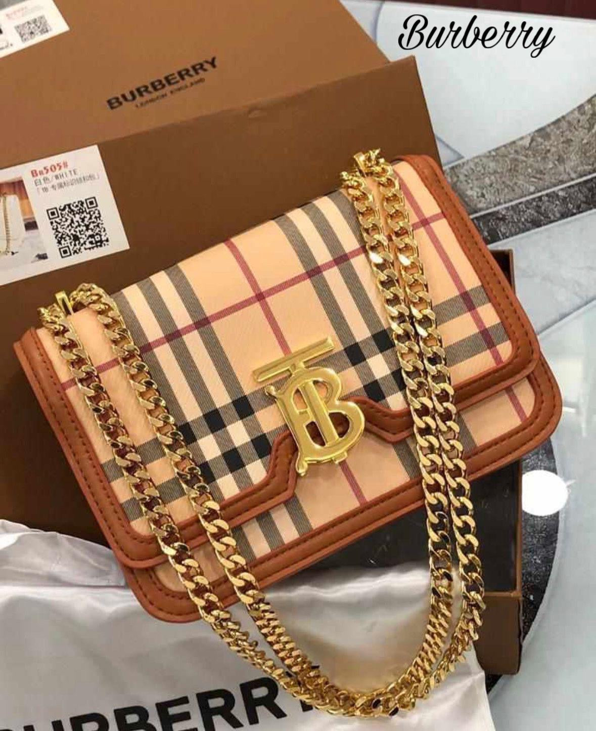 Burberry TB Signature Chain Sling Bag