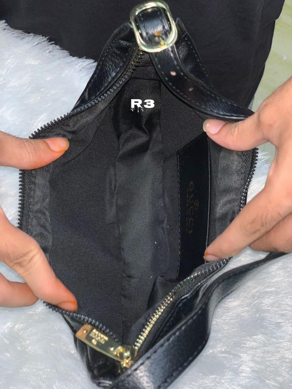 Gucci GG Ophidia Dome Half Moon Bag