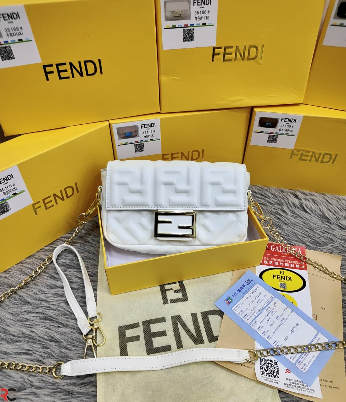 Fendi Baguette Mini Sling Bag