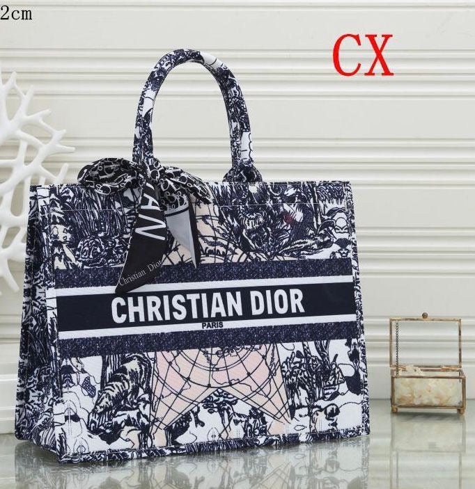 Christian Dior Book Tote Bag