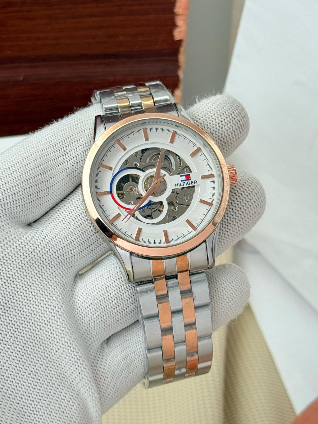 Tommy Hilfiger Skeleton Automatic