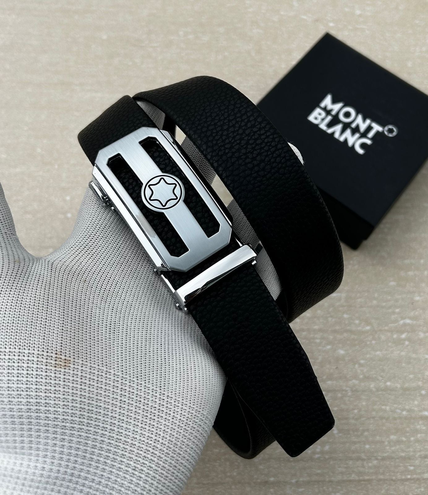 Mont Blanc Auto Lock Belt