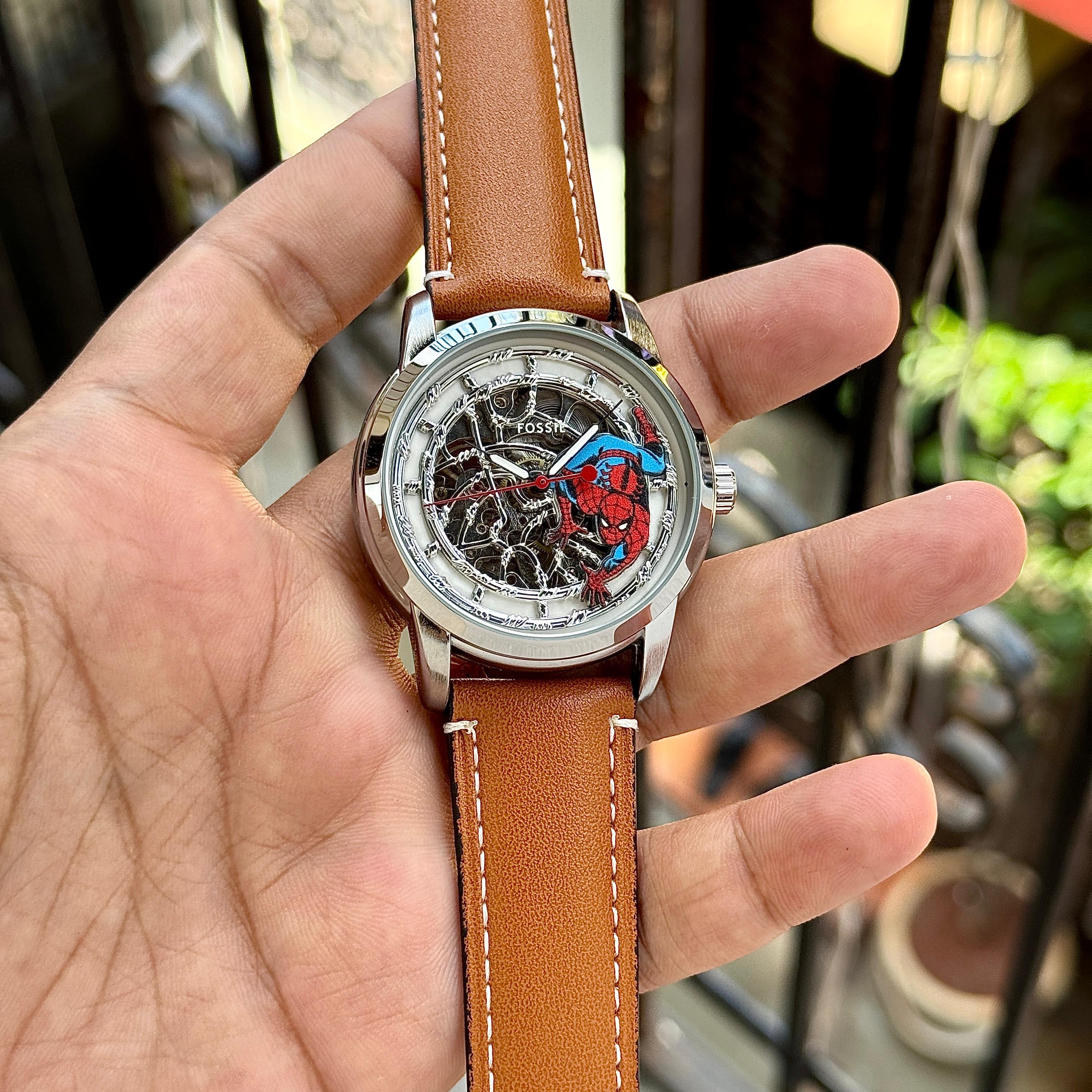 Fossil Spider-Man Skeleton Automatic