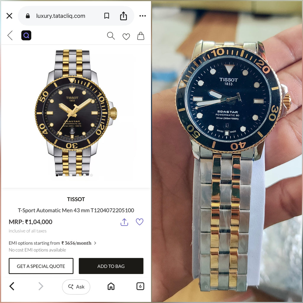 Tissot Seastar Powermatic 80