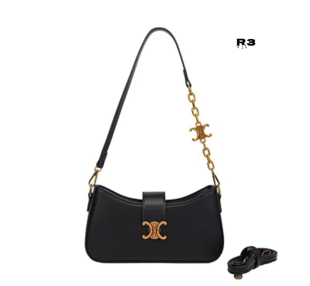 Celine Logo Lock Sling Bag