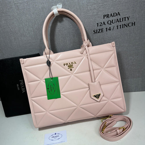 Prada Diamond Cut Tote Bag