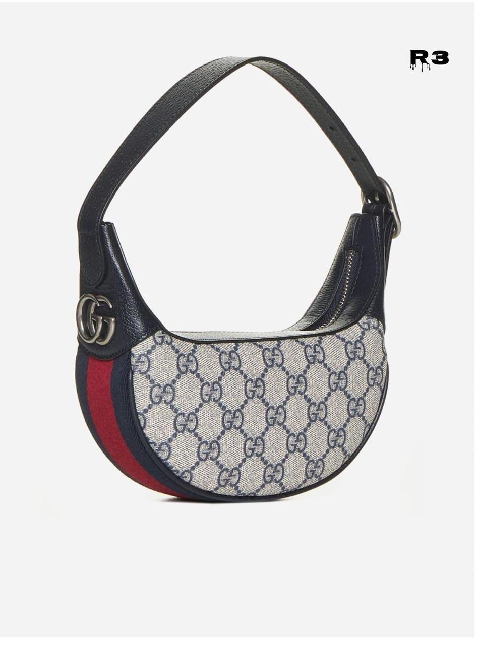 Gucci GG Ophidia Dome Half Moon Bag
