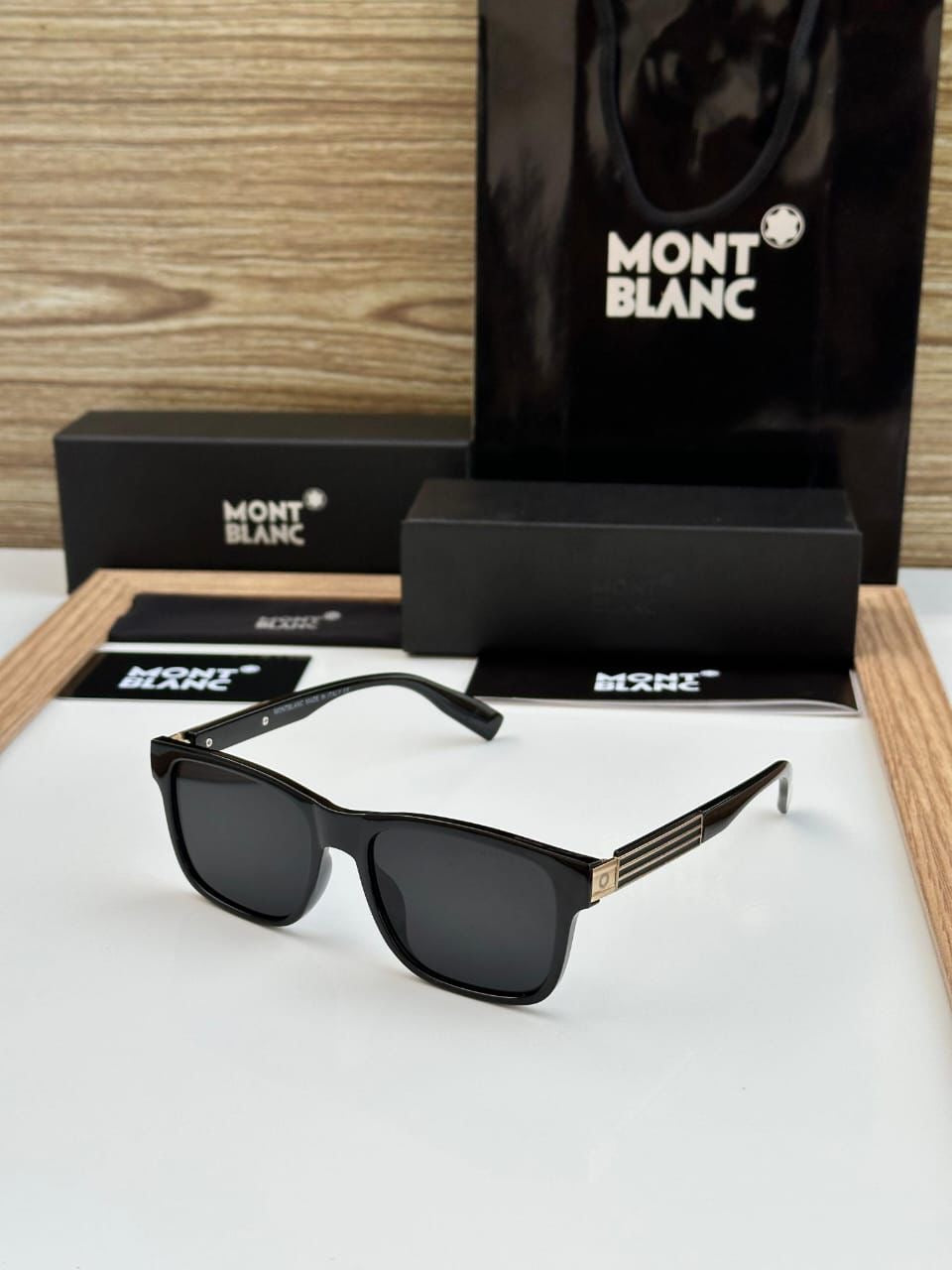 Mont Blanc Unisex Sunglasses