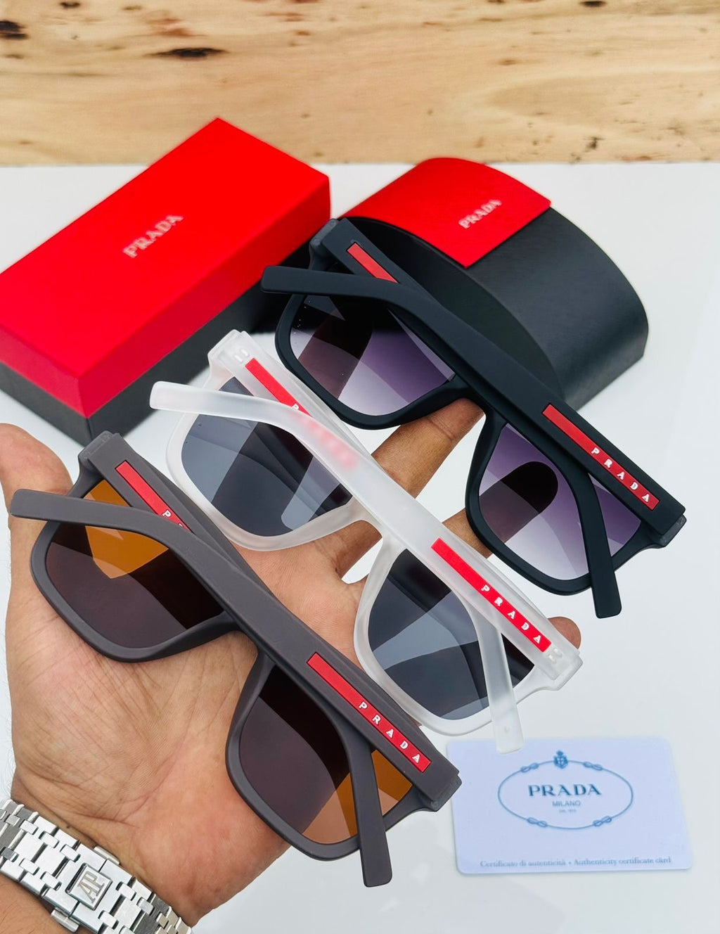 Prada Unisex Sunglasses