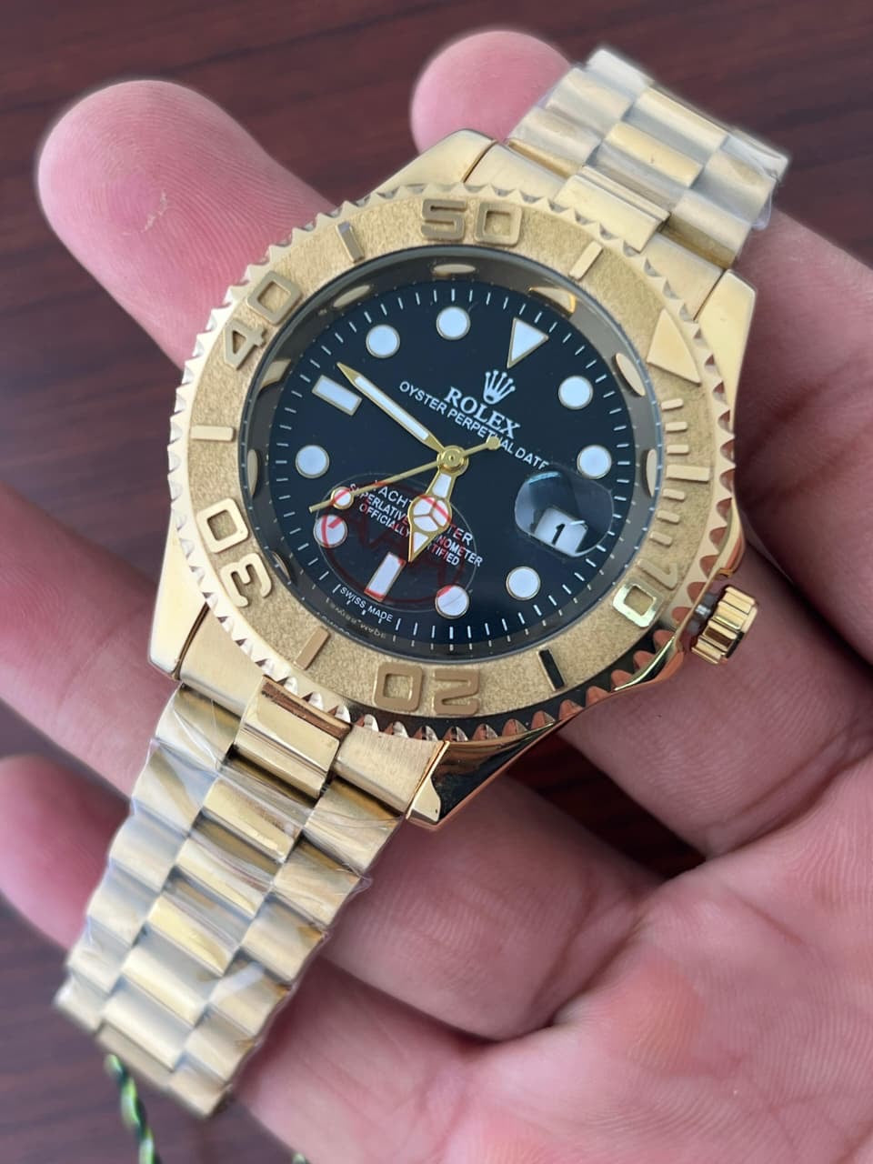 Rolex GMT II Ever gold silver