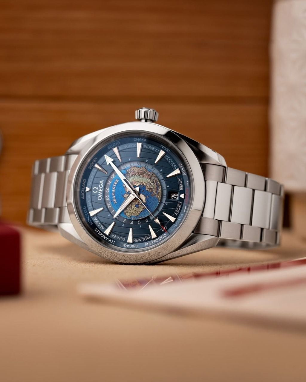 Omega Aquaterra Worldtimer