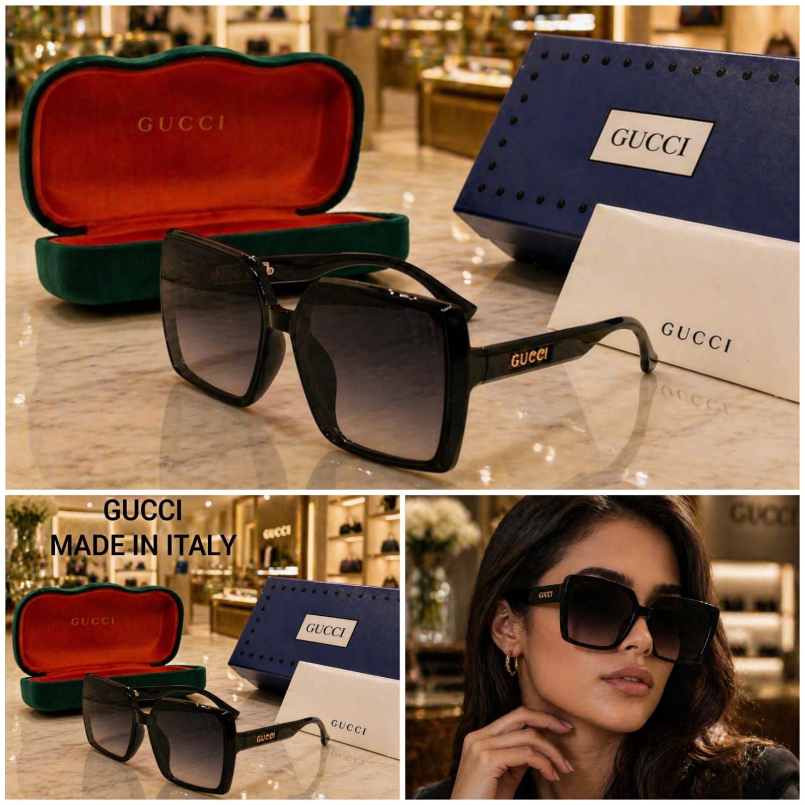 Gucci Unisex Sunglasses