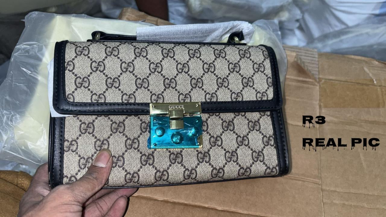 Gucci Ophidia Middle Pad Lock Sling