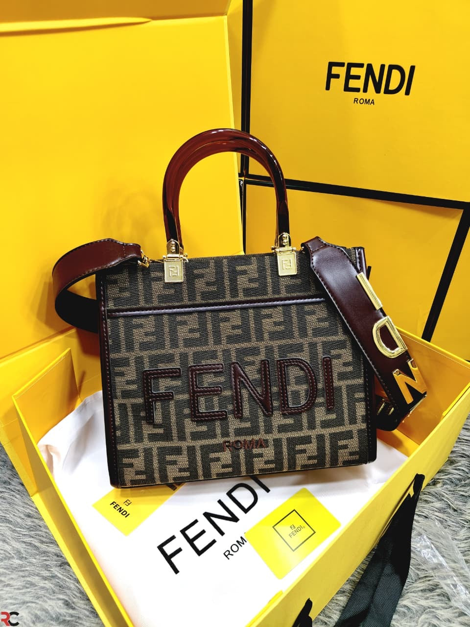 Fendi Small Sunshine Tote Bag