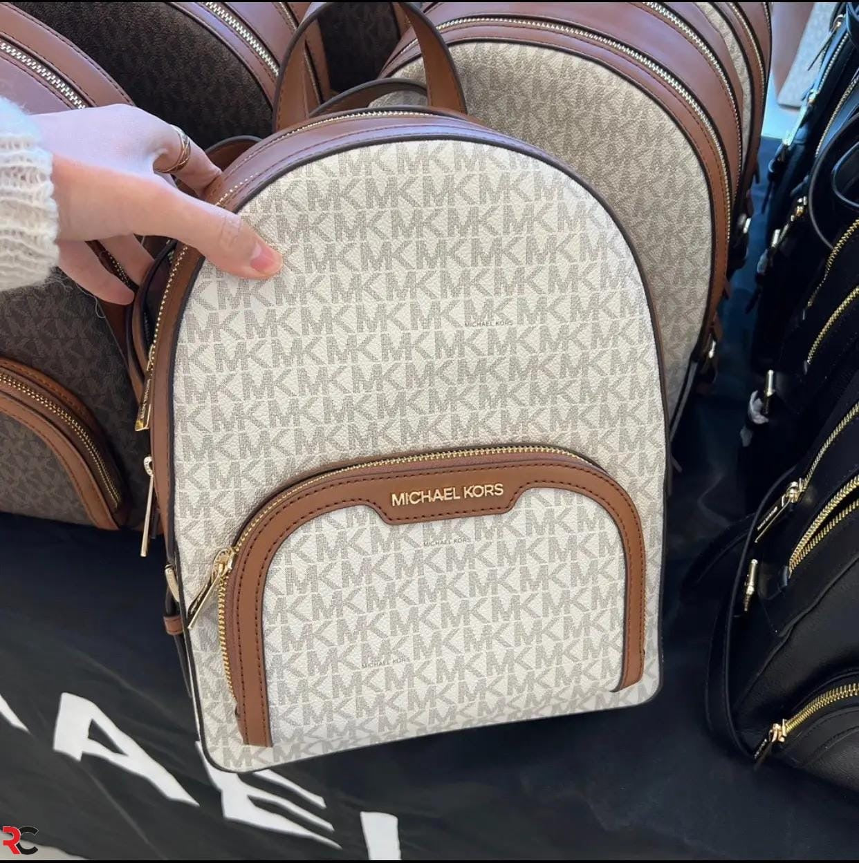 Michael Kors Jaycee Medium Logo Backpack