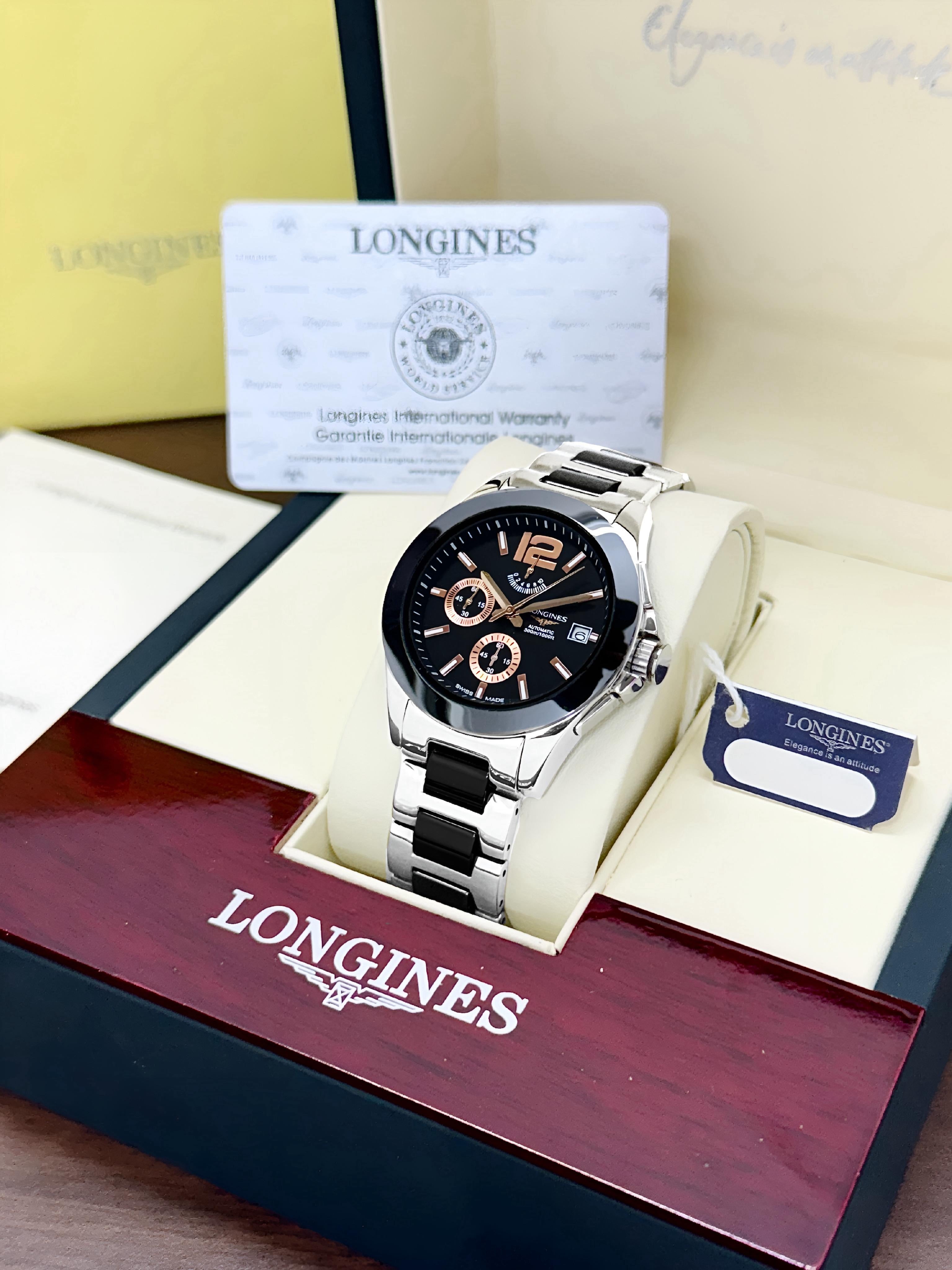 Longines Conquest Chronograph Ceramic