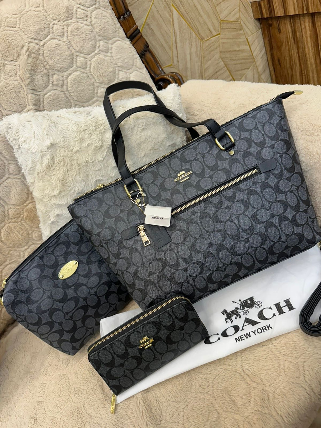 Coach 3pc Combo Bag