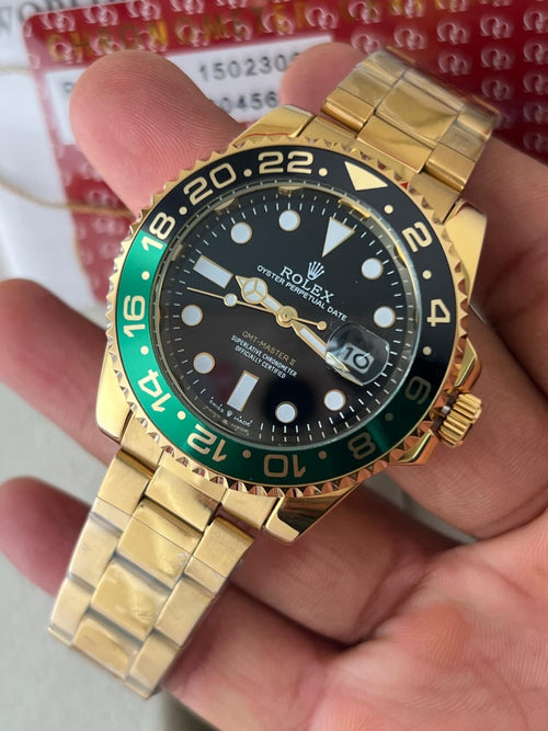 Rolex GMT II Ever gold silver