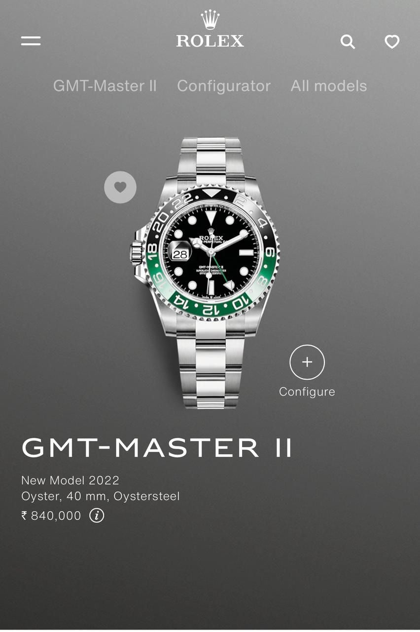 Rolex Gmt Master 2
