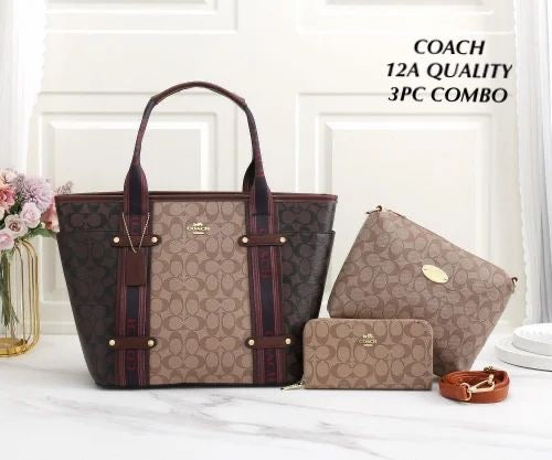 Coach 3Piece Handbag