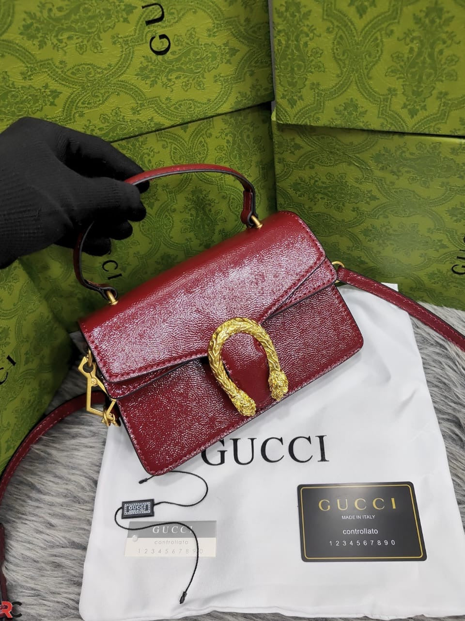 Gucci Dionysus Mini Crossbody Sling Bag