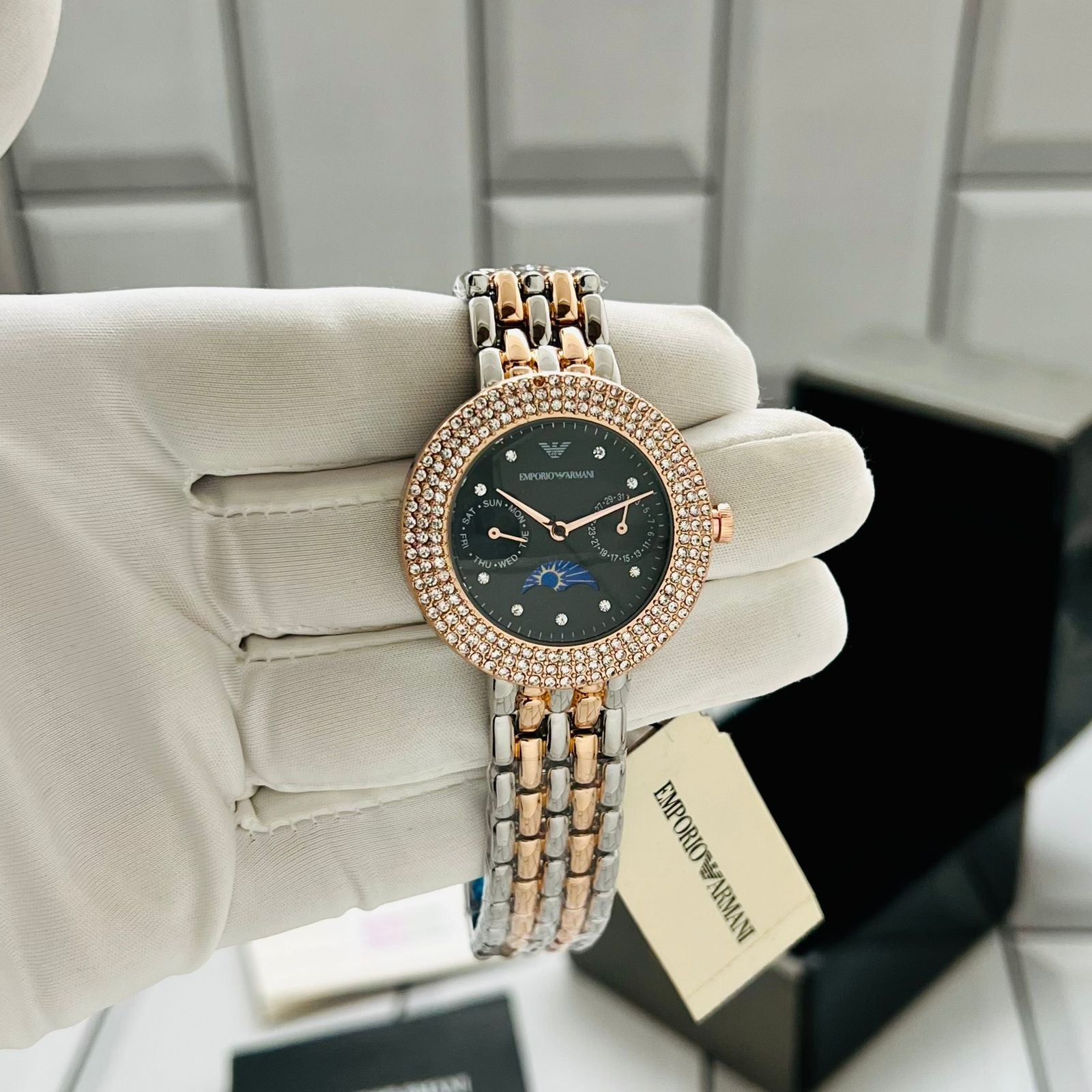 Emporio Armani Rosa Sun Moon Multifunction
