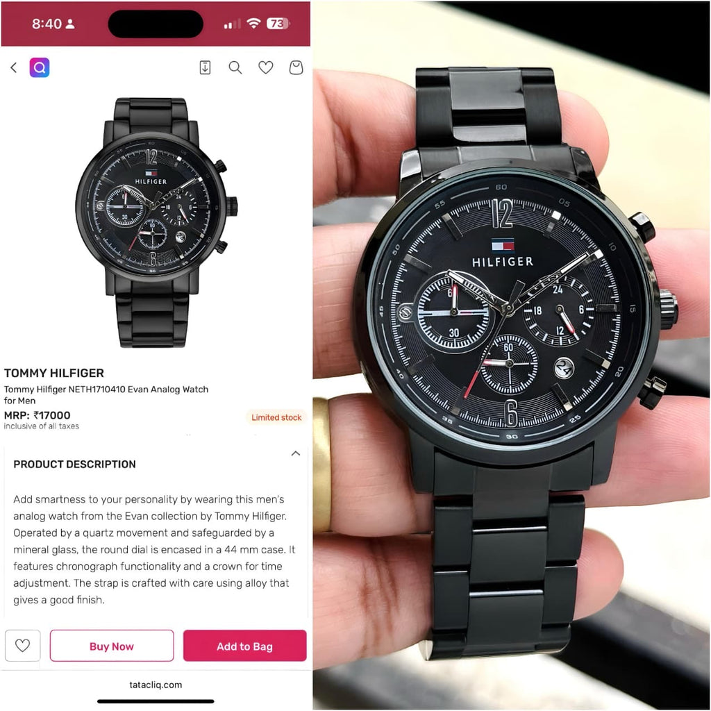 Tommy Hilfiger Evan Analog Collection