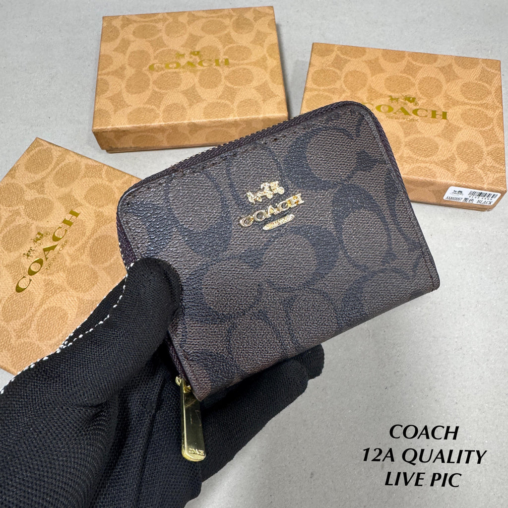 Coach Mini Zipper Wallet