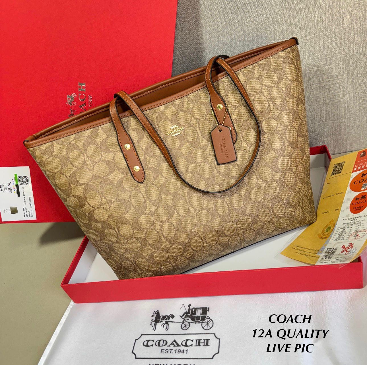 Coach Big Tote