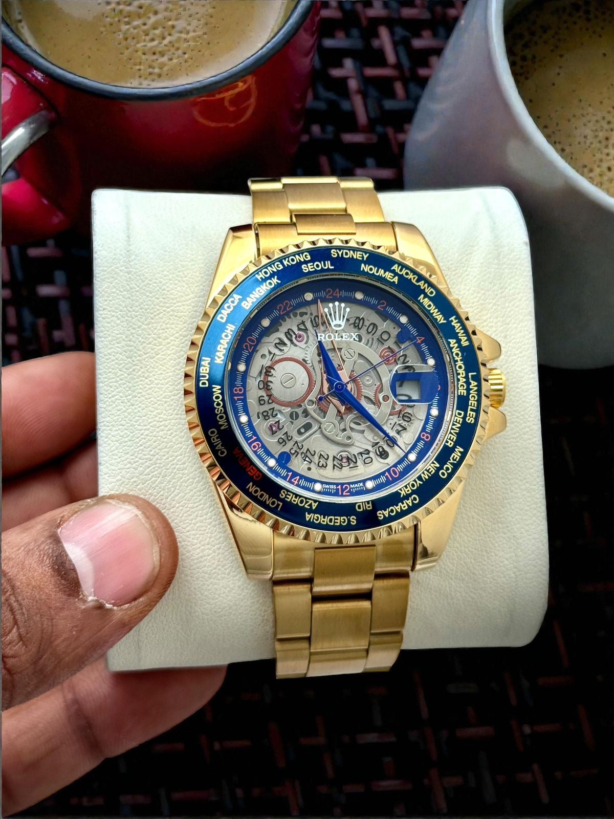 Rolex World Time Skeleton