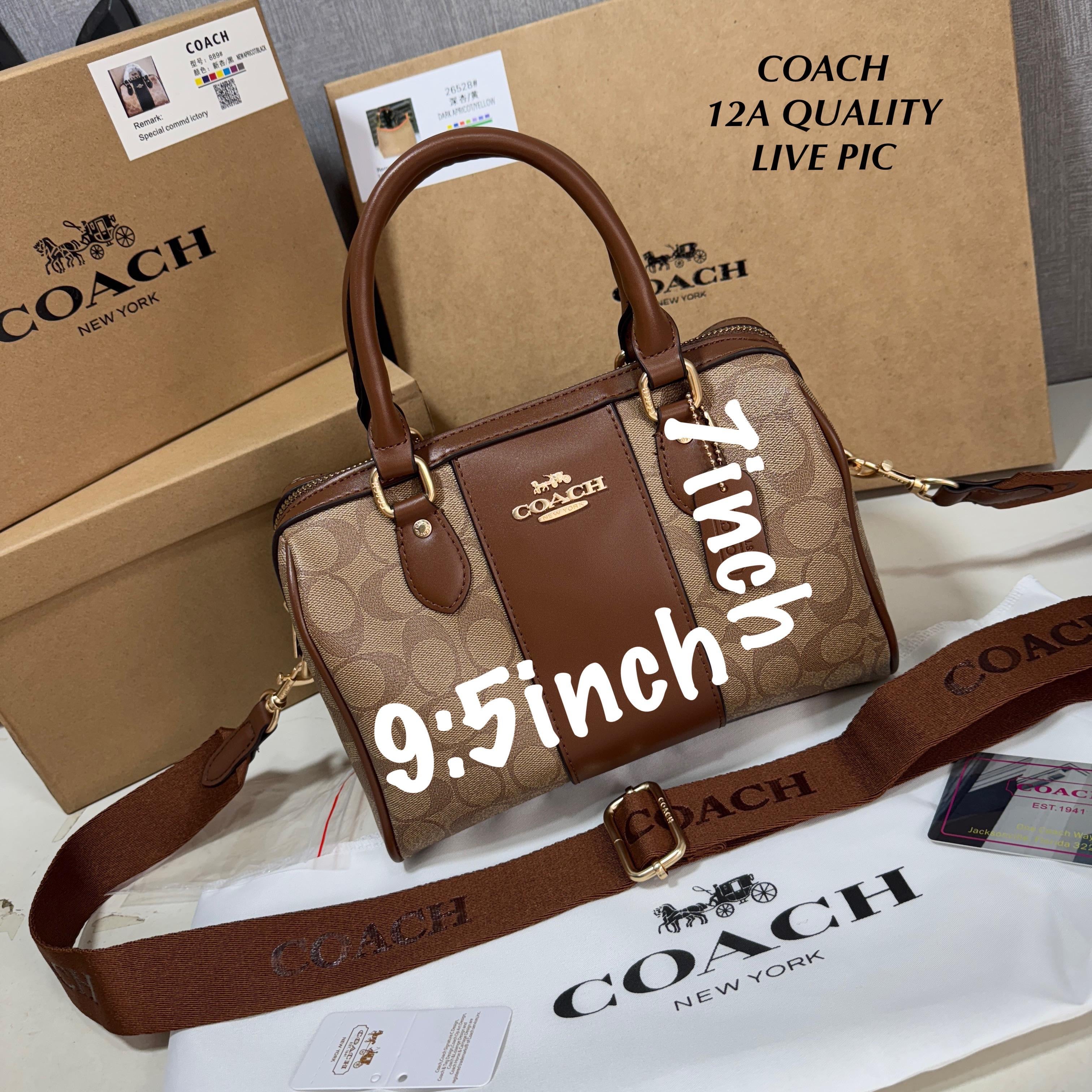Coach Speedy Crossbody Satchel Bag