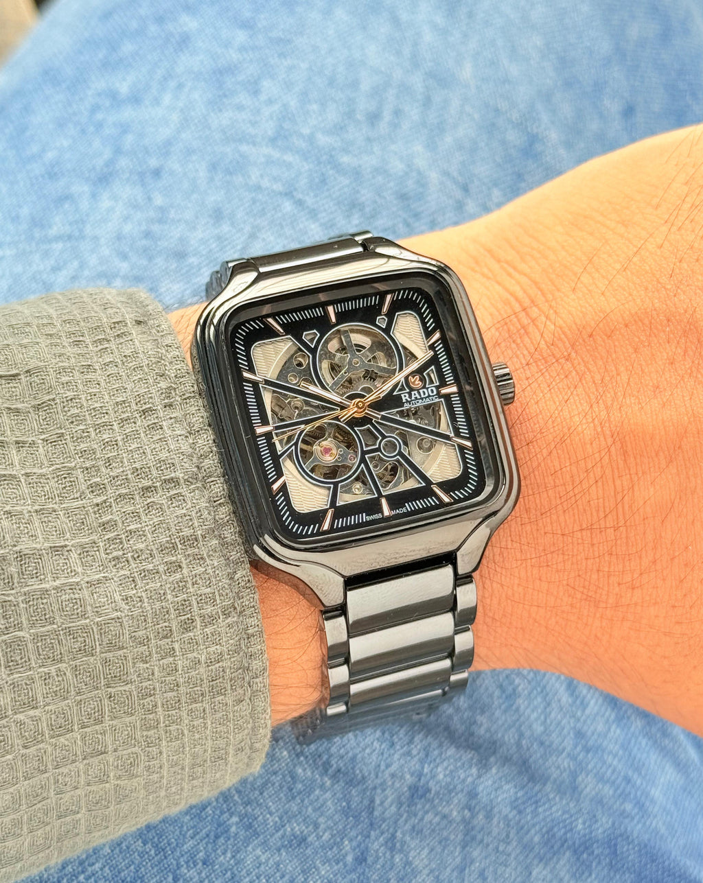 Rado True Square Automatic Open Heart Collection