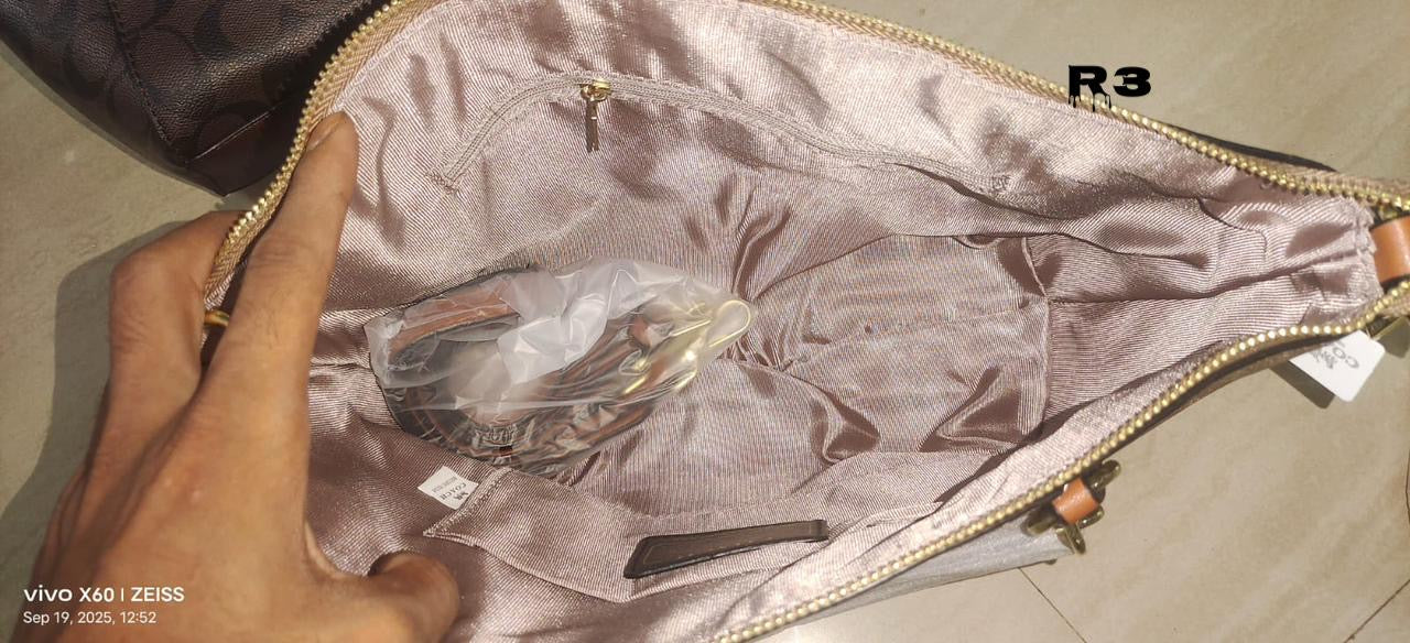 Coach Kelsey Boat Shape Handbag