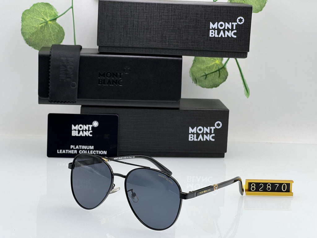 Mont Blanc Unisex Sunglasses